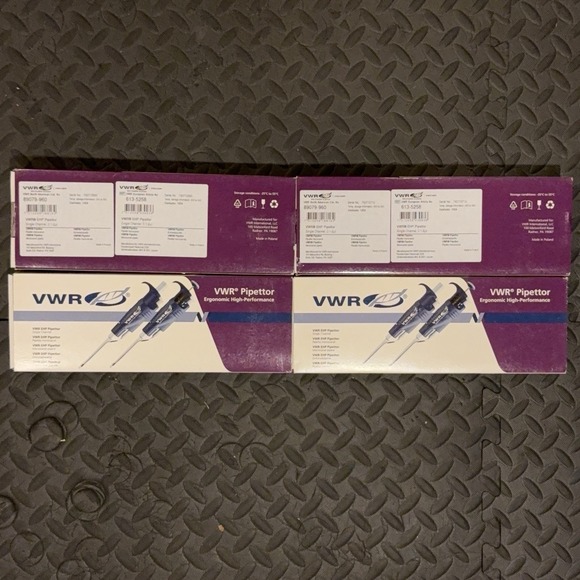 VWR 0.1-2 µL Single Channel Pipette 89079-960 - Lot Of 4 Brand New In Box - Picture 4 of 5